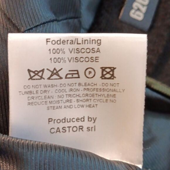 6267  Black Wool Jacket Made in Italy. - Picture 14 of 15